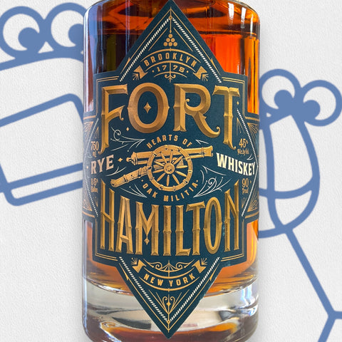 Fort Hamilton Single Barrel Rye Whisky 750ml