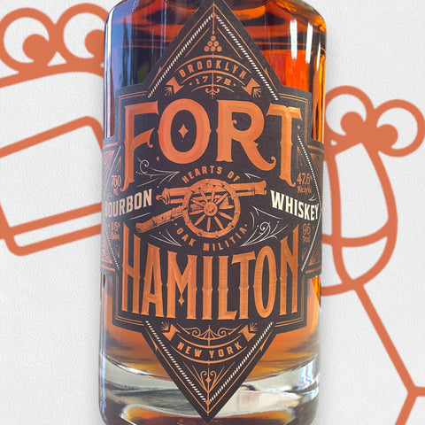 Fort Hamilton Single Barrel Bourbon Whisky 750ml