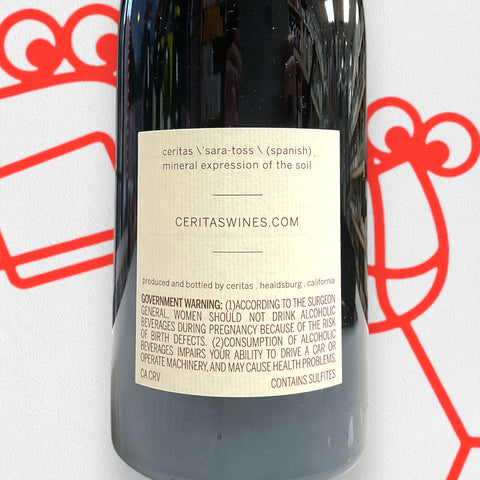 Ceritas 'costalina' Pinot Noir 2023 Sonoma, California