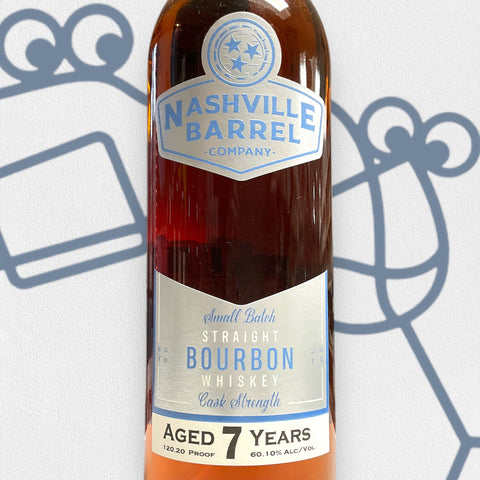 Nashville Barrel Co. Cask Strength Straight Bourbon Whiskey 750ml