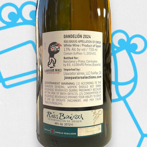 Nanclares Y Prieto 'Dandelion' Albarino 2024 Galicia, Spain