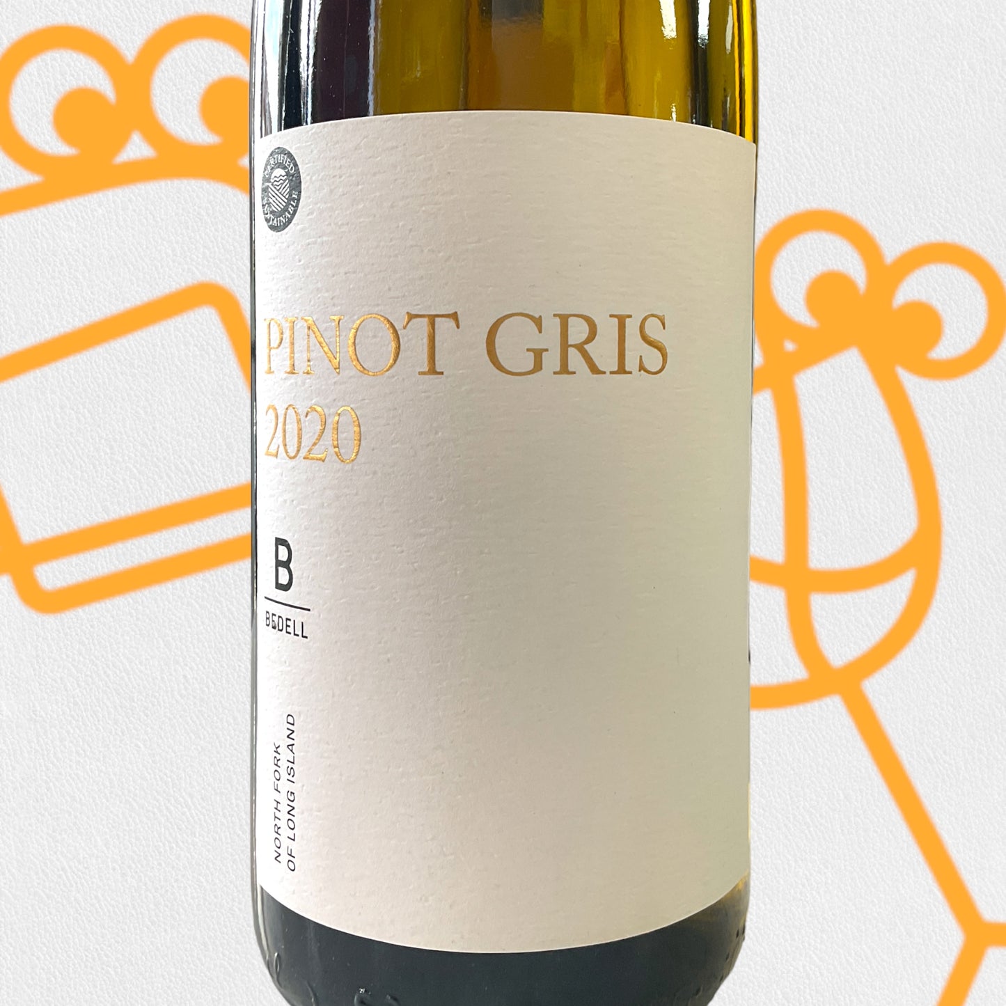 Bedell Cellars Pinot Gris 2020 North Fork, Long Island - Williston Park Wines & Spirits