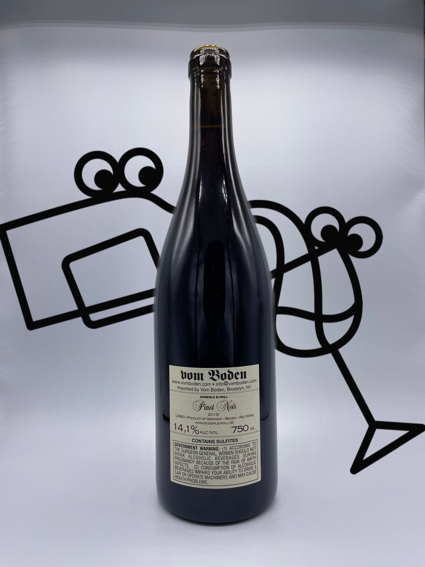 Enderle & Moll 'Basis' Pinot Noir Baden, Germany 2019 - Williston Park Wines & Spirits