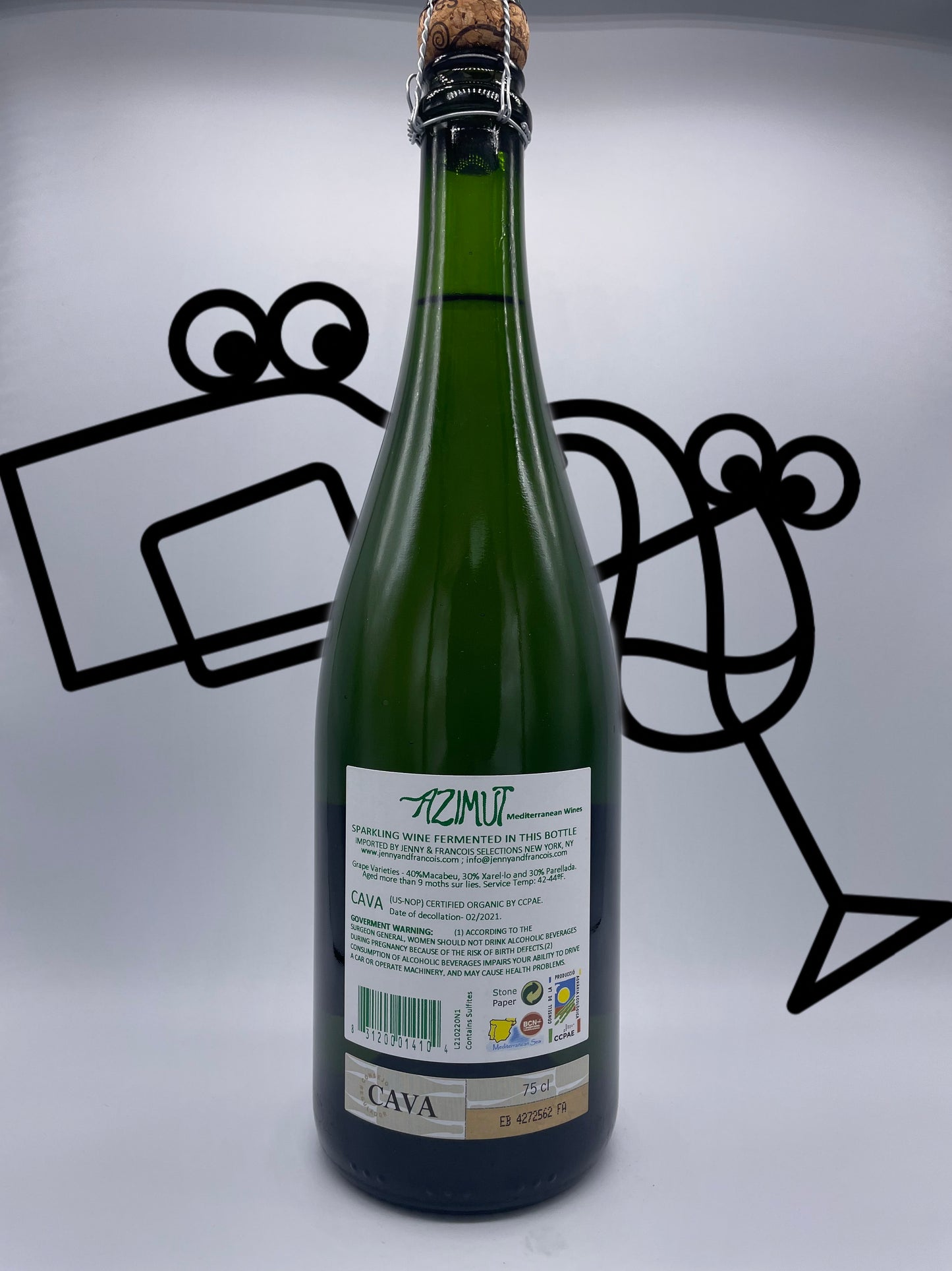Azimut Cava Extra Brut Penedes, Spain - Williston Park Wines & Spirits