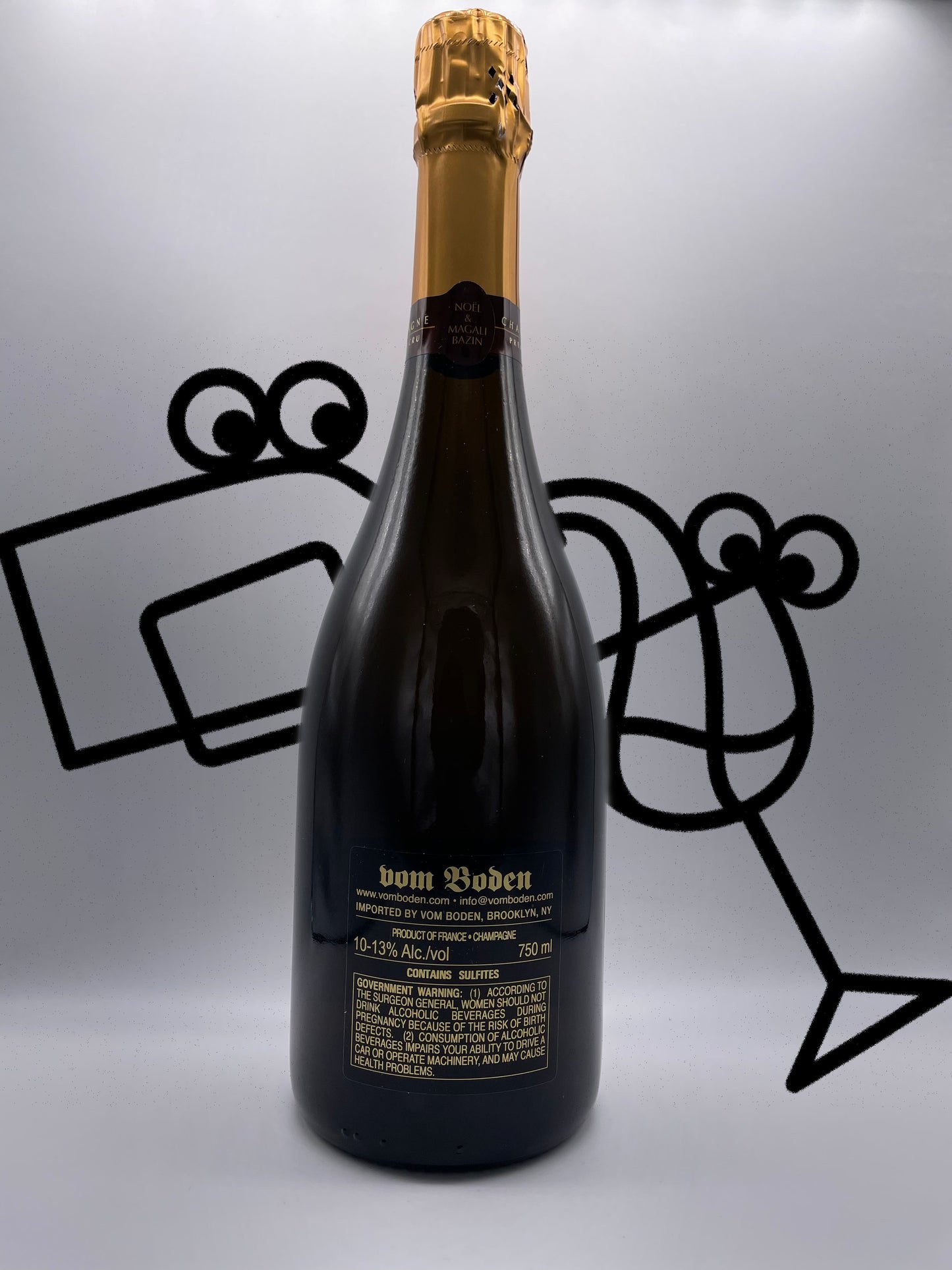 Noël Bazin Blanc de Blanc 'L'Etonnante' 2014 - Williston Park Wines & Spirits
