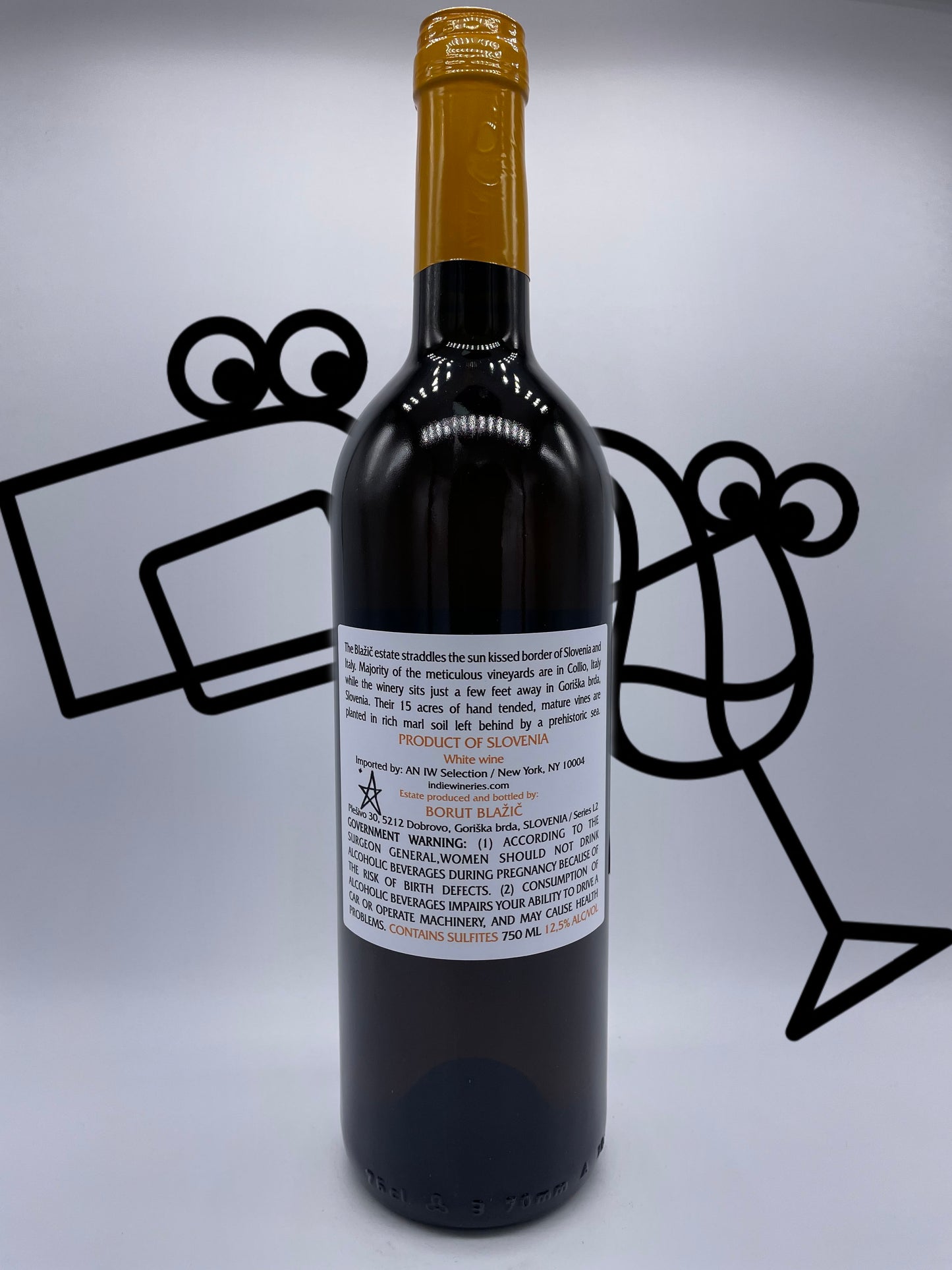 Blazic 'Arancia' 2018 Goriška Brda, Slovenia - Williston Park Wines & Spirits