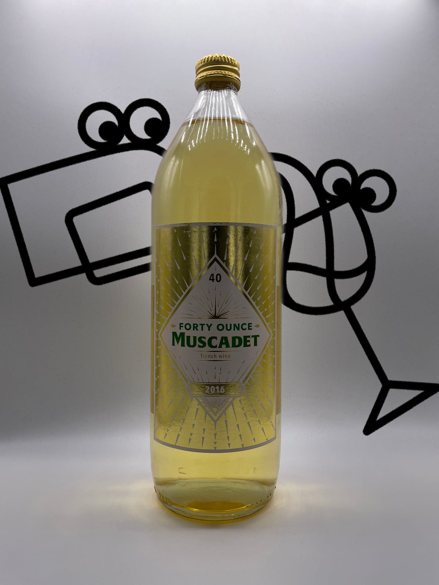 Julien Braud 'Forty Ounce' Muscadet Loire Valley, France 1L Williston Park Wines