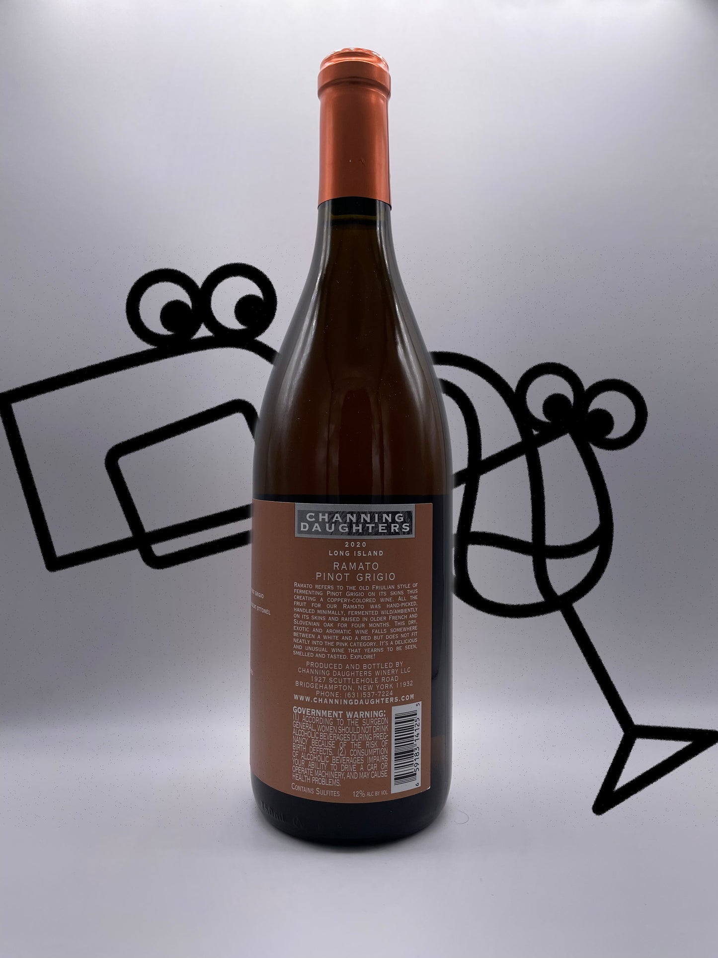 Channing Daughters 'Ramato' 2020 Long Island, New York - Williston Park Wines & Spirits