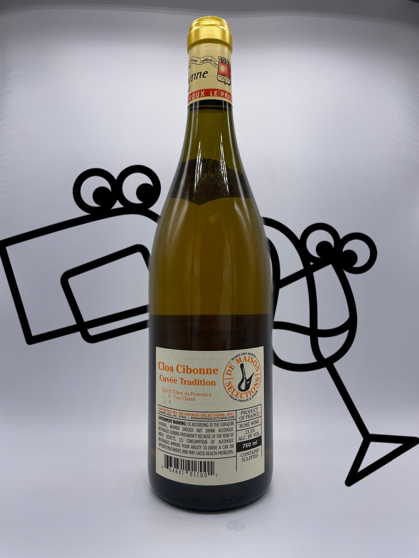 Clos Cibonne Cotes de Provence Cuvee Tradition Rose - Williston Park Wines & Spirits