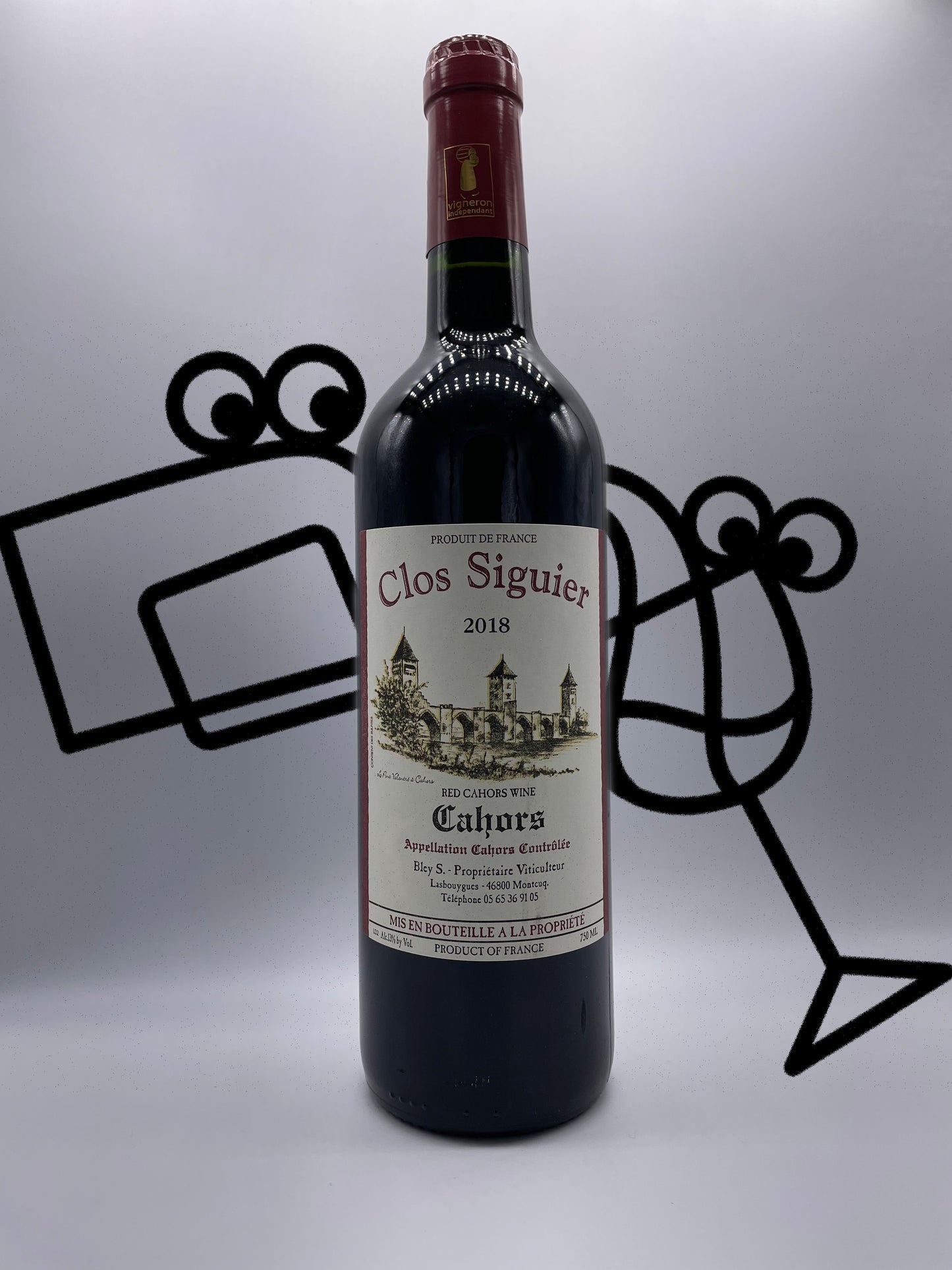 Clos Siguier Malbec Cahors, France Williston Park Wines