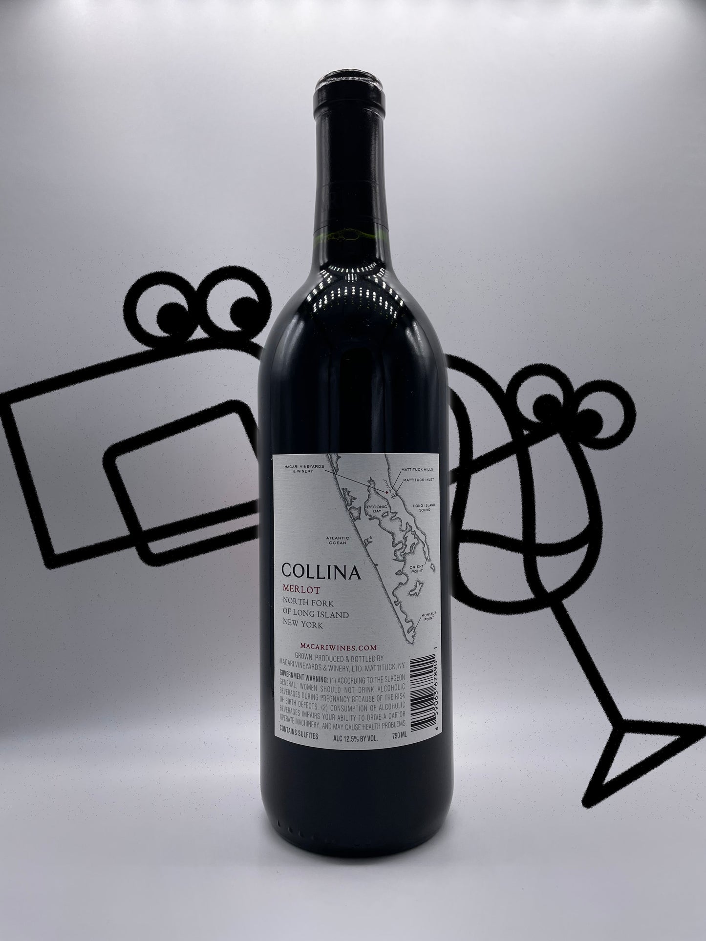 Macari VIneyards 'Collina' Merlot Long Island, New York - Williston Park Wines & Spirits