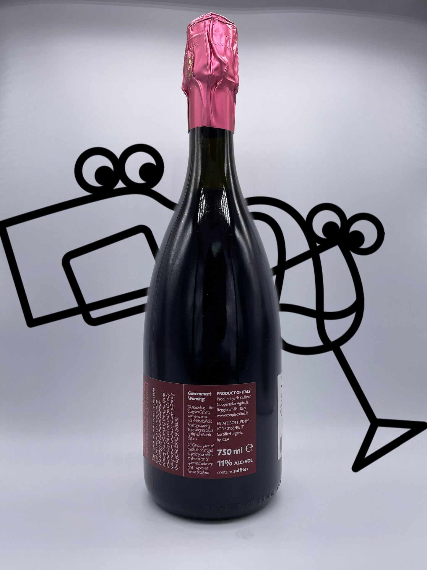 La Collina 'Rosa Luna' Emilia Romagna, Italy - Williston Park Wines & Spirits
