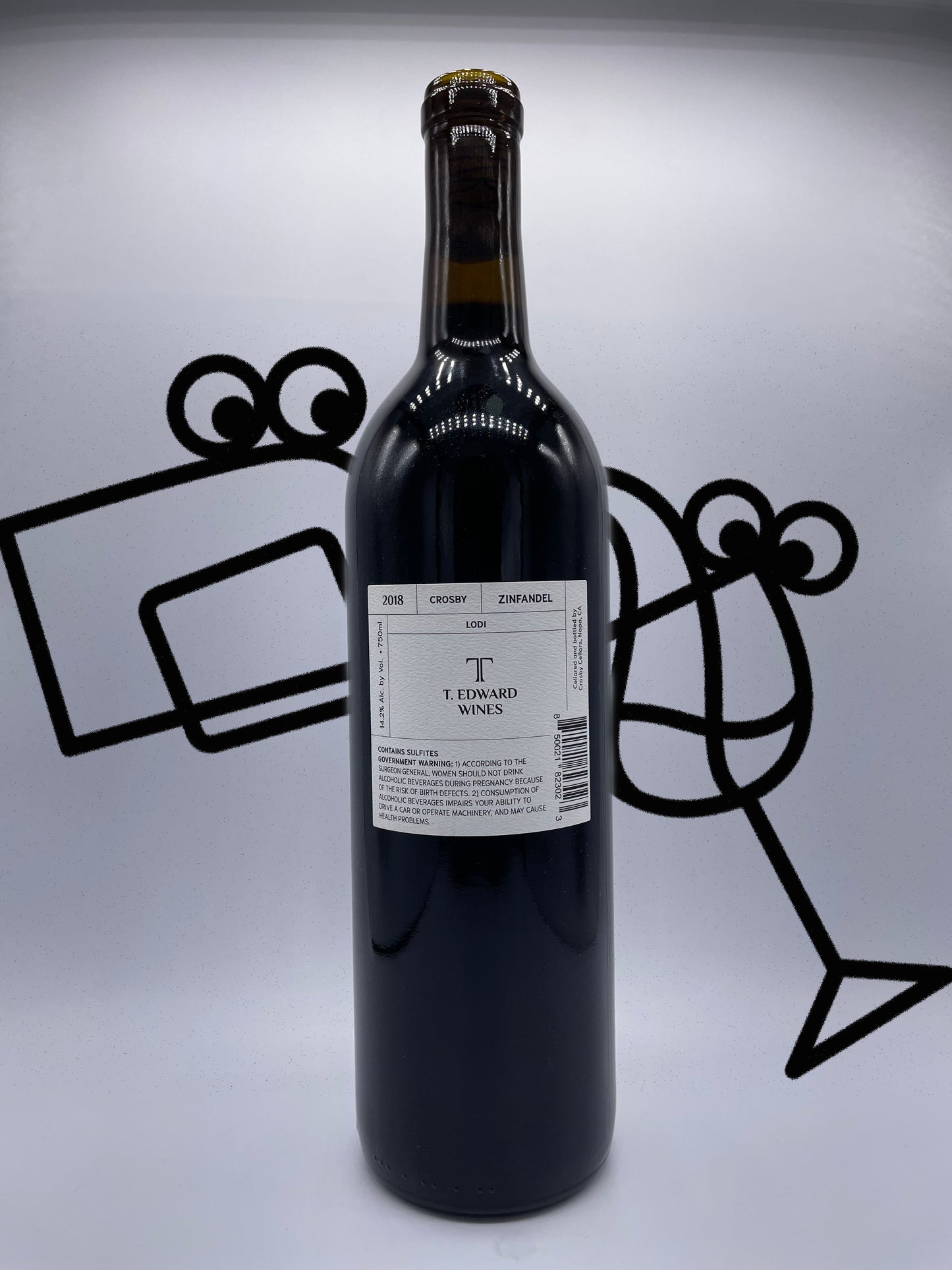 Crosby Zinfandel 2018 California - Williston Park Wines & Spirits