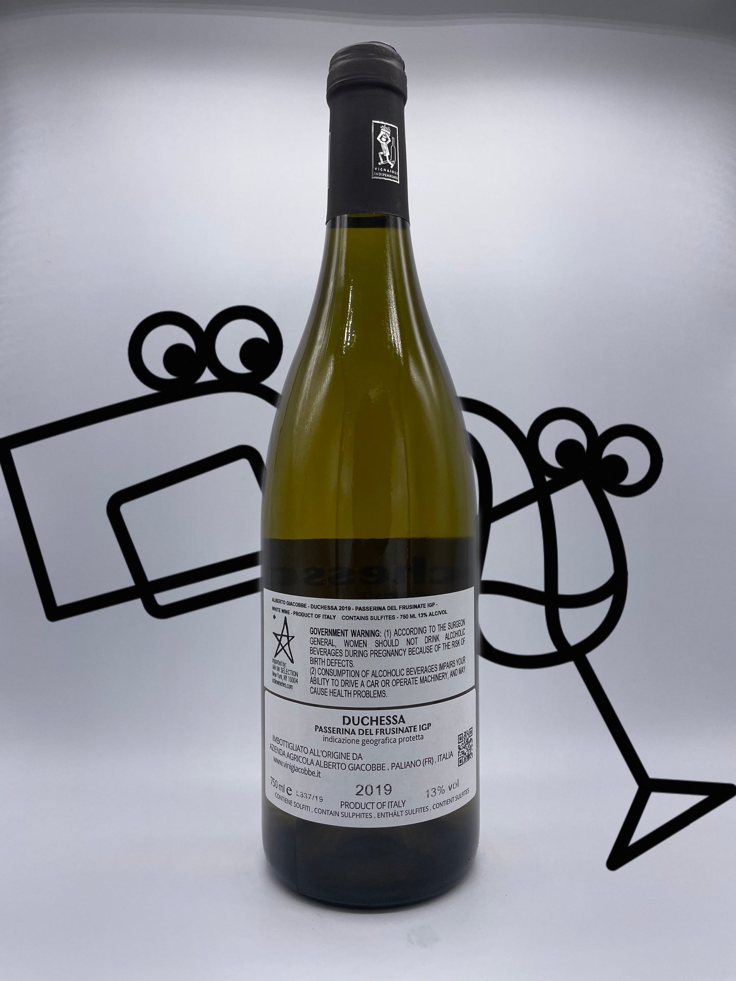 Giacobbe 'Duchessa' Passerina del Frusinate 2019 Lazio, Italy - Williston Park Wines & Spirits
