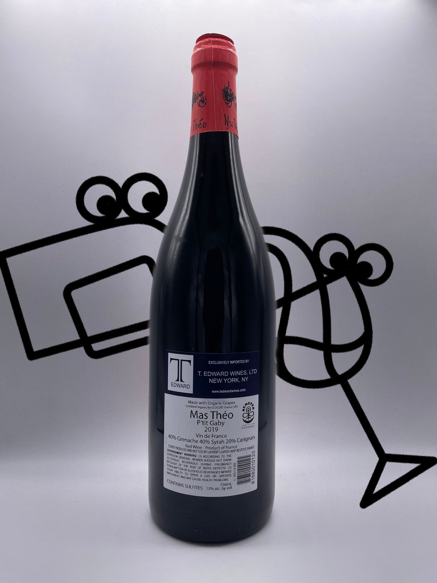 Mas Théo 'P'tit Gaby' 2019 Southern Rhone Valley, France - Williston Park Wines & Spirits