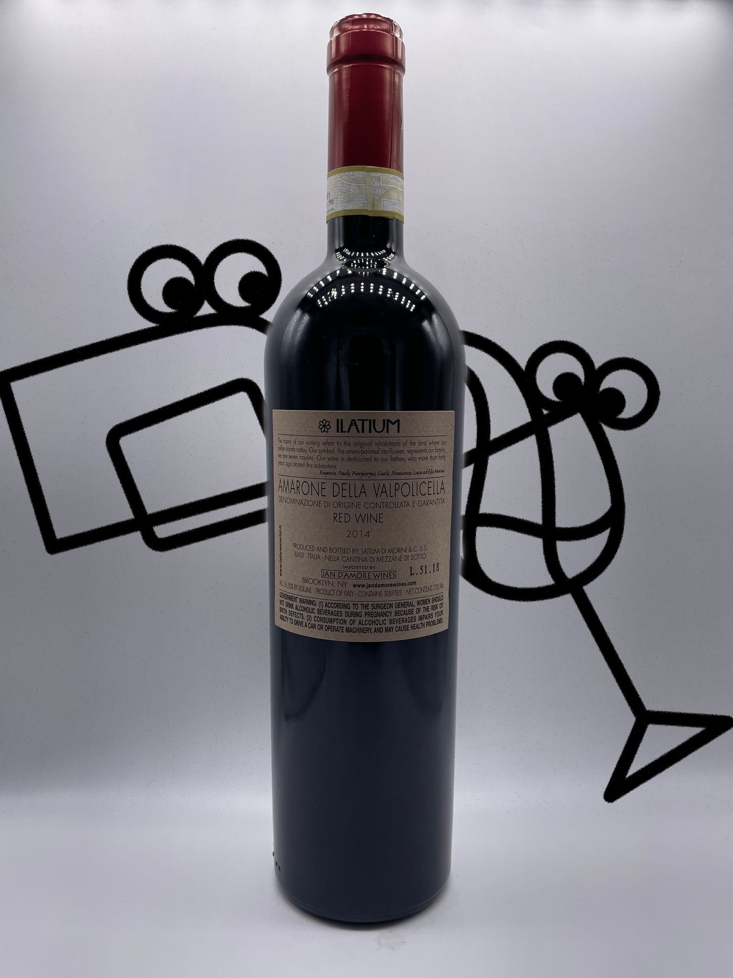 Ilatium Morini 'Campo Leon' 2014 Amarone - Williston Park Wines & Spirits