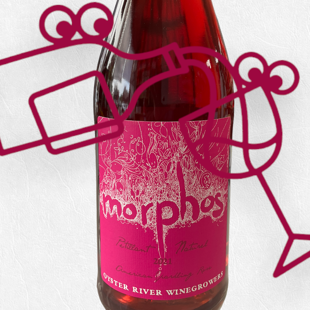 Oyster River 'Morphos Rosé' Pet-Nat 2021 Warren, Maine - Williston Park Wines & Spirits