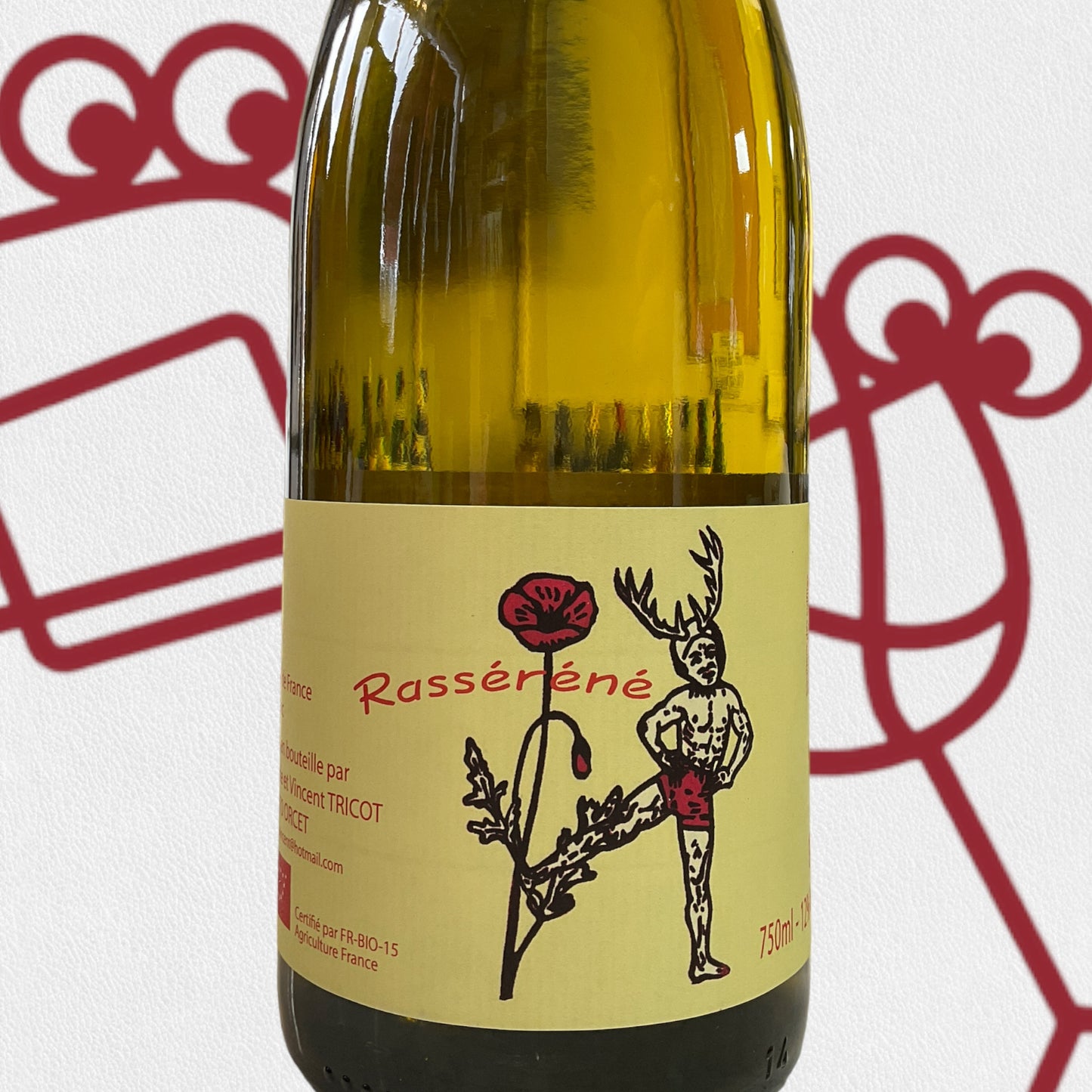 Marie & Vincent Tricot 'Rasserene' 2021 Auvergne, France - Williston Park Wines & Spirits
