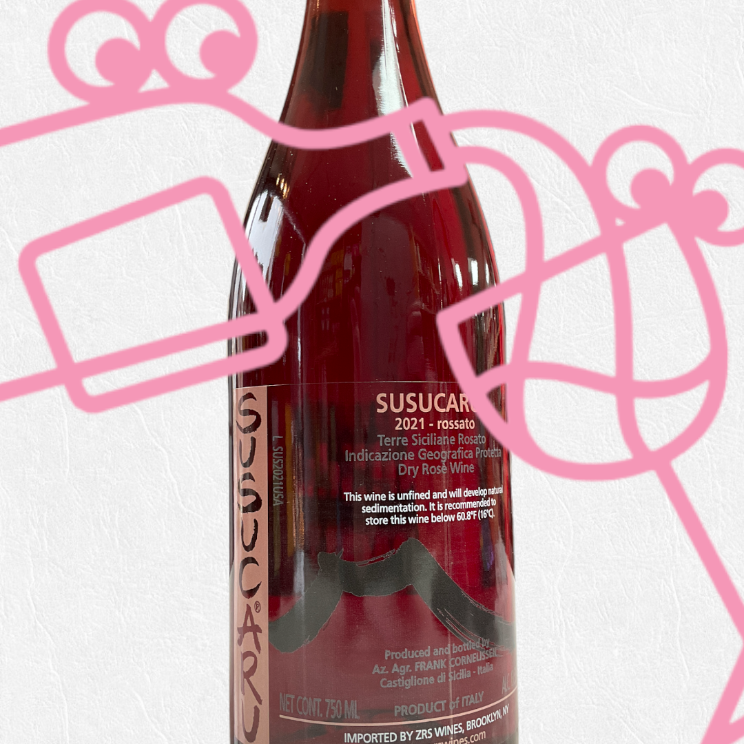 Frank Cornelissen 'Susucaru rossato' 2021 Sicily, Italy 1.5L - Williston Park Wines & Spirits