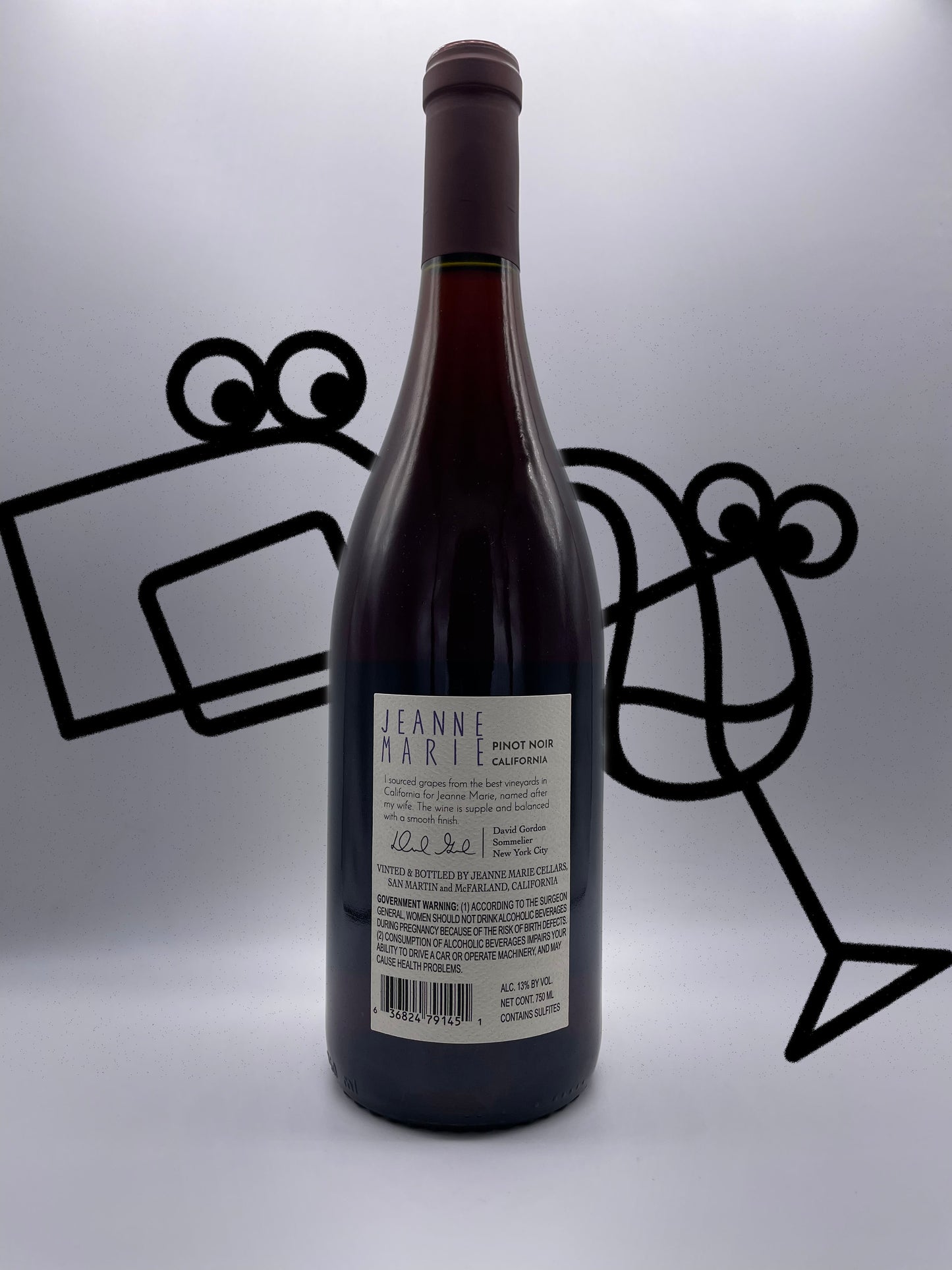 Jeanne Marie Pinot Noir 2019 California - Williston Park Wines & Spirits