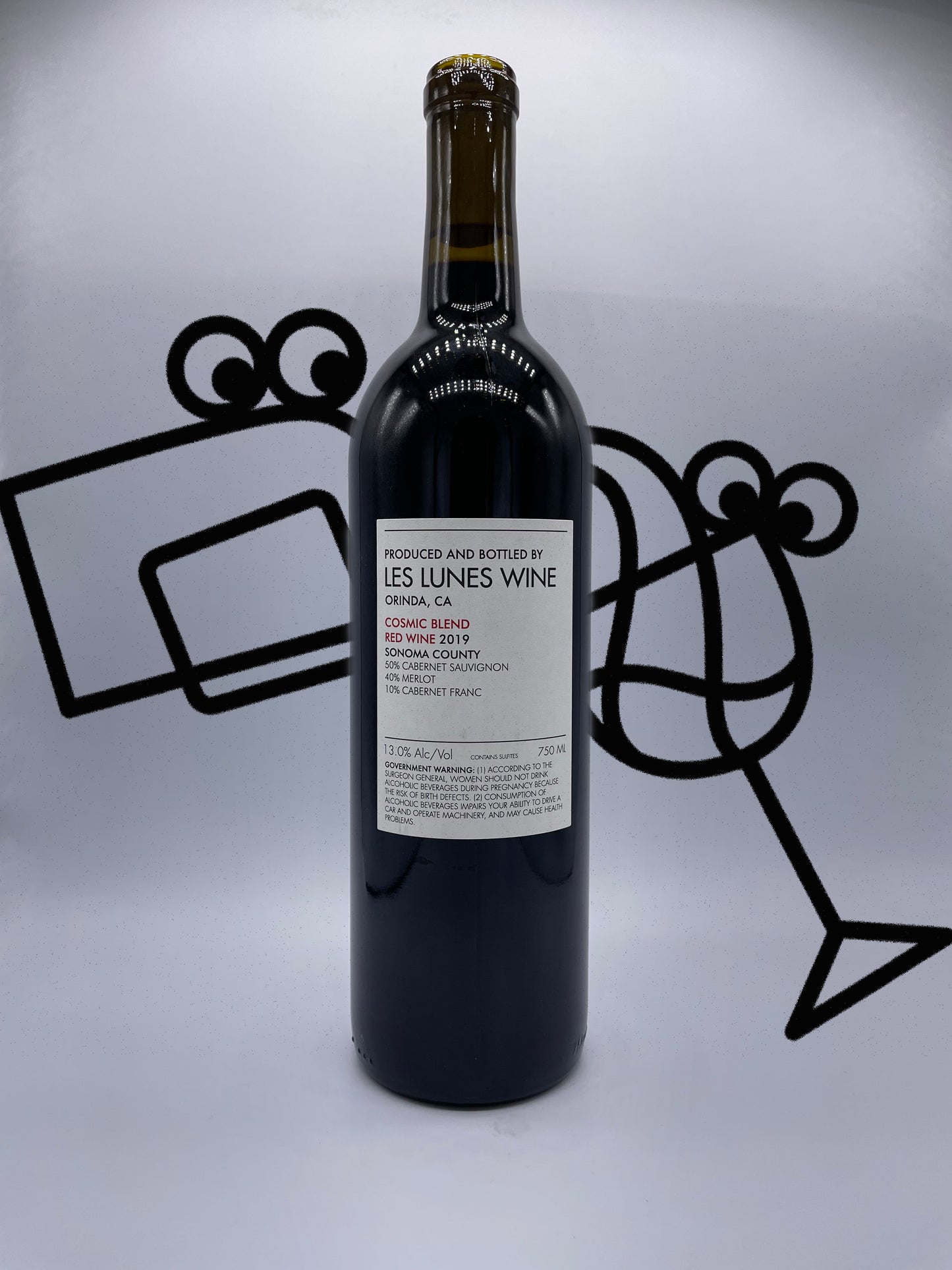 Les Lunes 'Cosmic Red' 2018 California - Williston Park Wines & Spirits