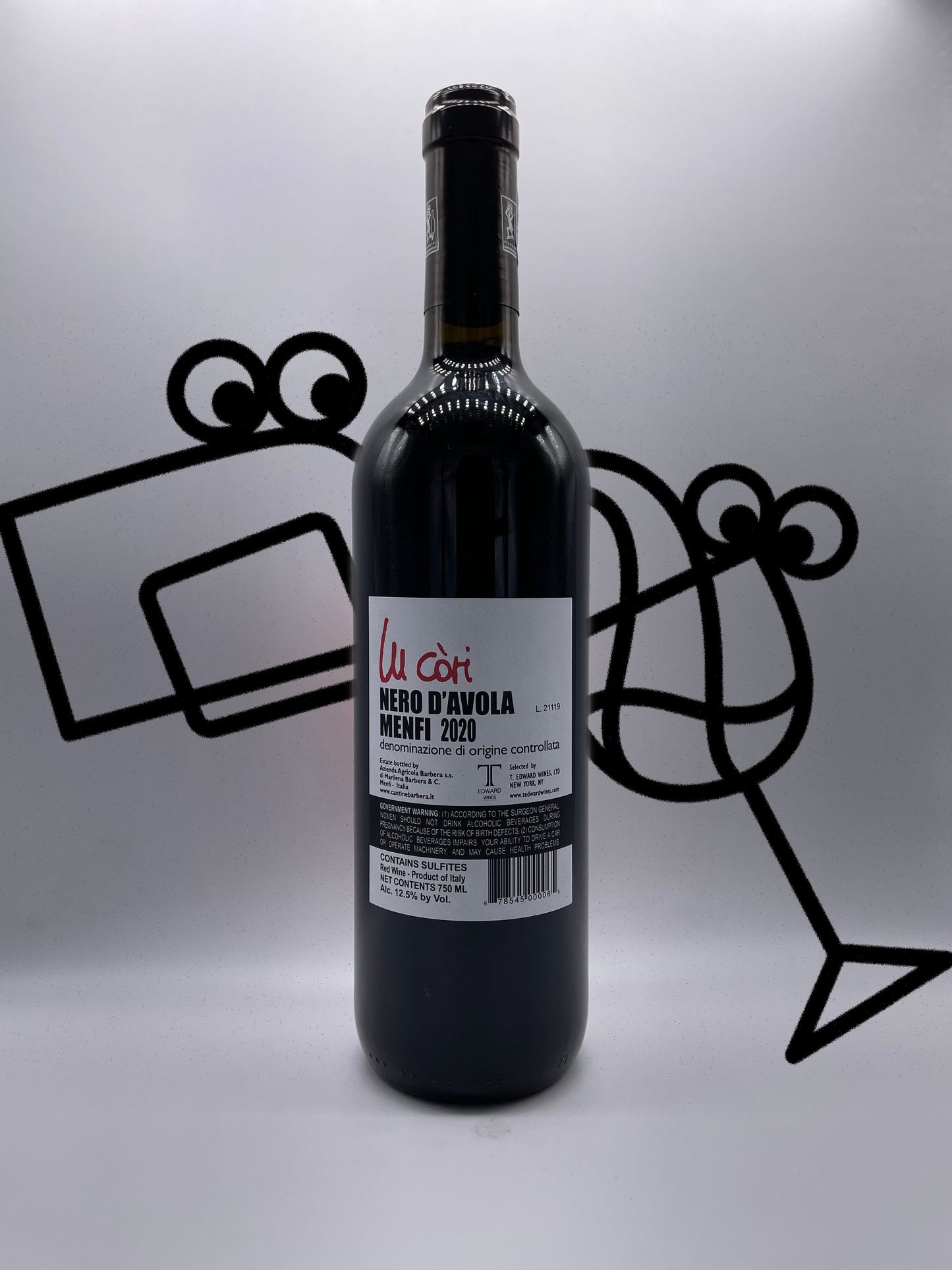 Cantine Barbera 'Lucori' Sicily, Italy - Williston Park Wines & Spirits