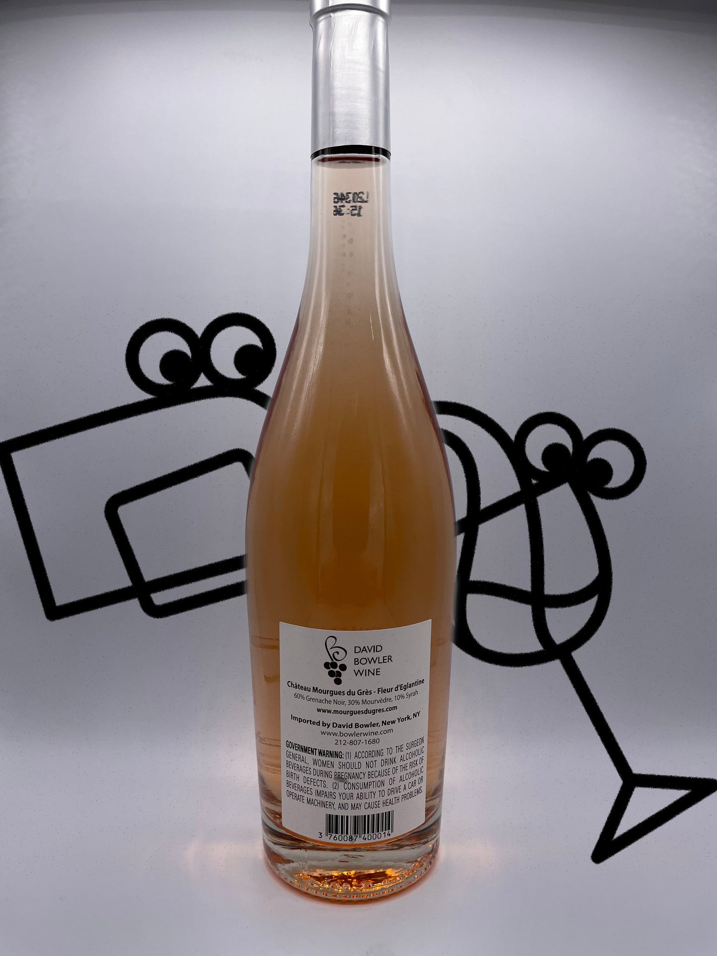 Mourgues du Gres 'Fleur d'Eglantine' Rosé Costières de Nîmes, France - Williston Park Wines & Spirits