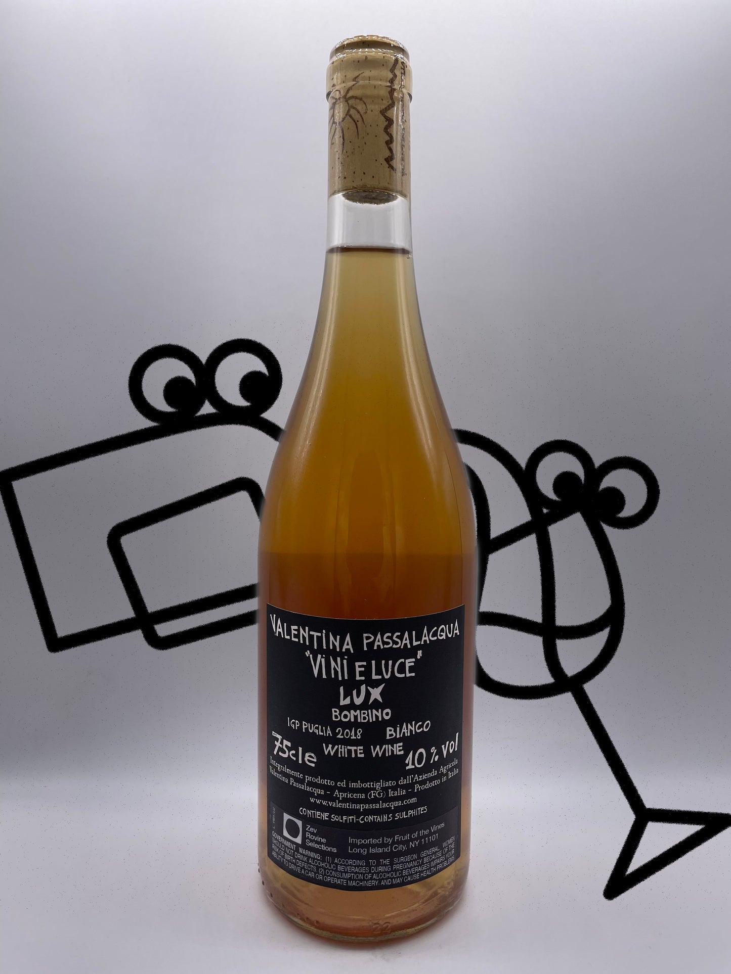 Valentina Passalacqua 'Lux' 2018 Puglia, Italy - Williston Park Wines & Spirits