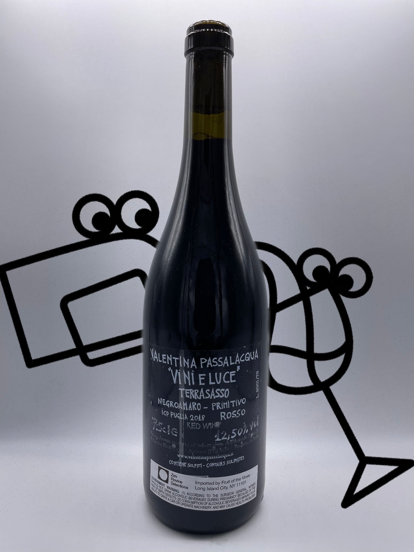 Valentina Passalacqua 'Terra Sasso' 2018 Puglia, Italy - Williston Park Wines & Spirits