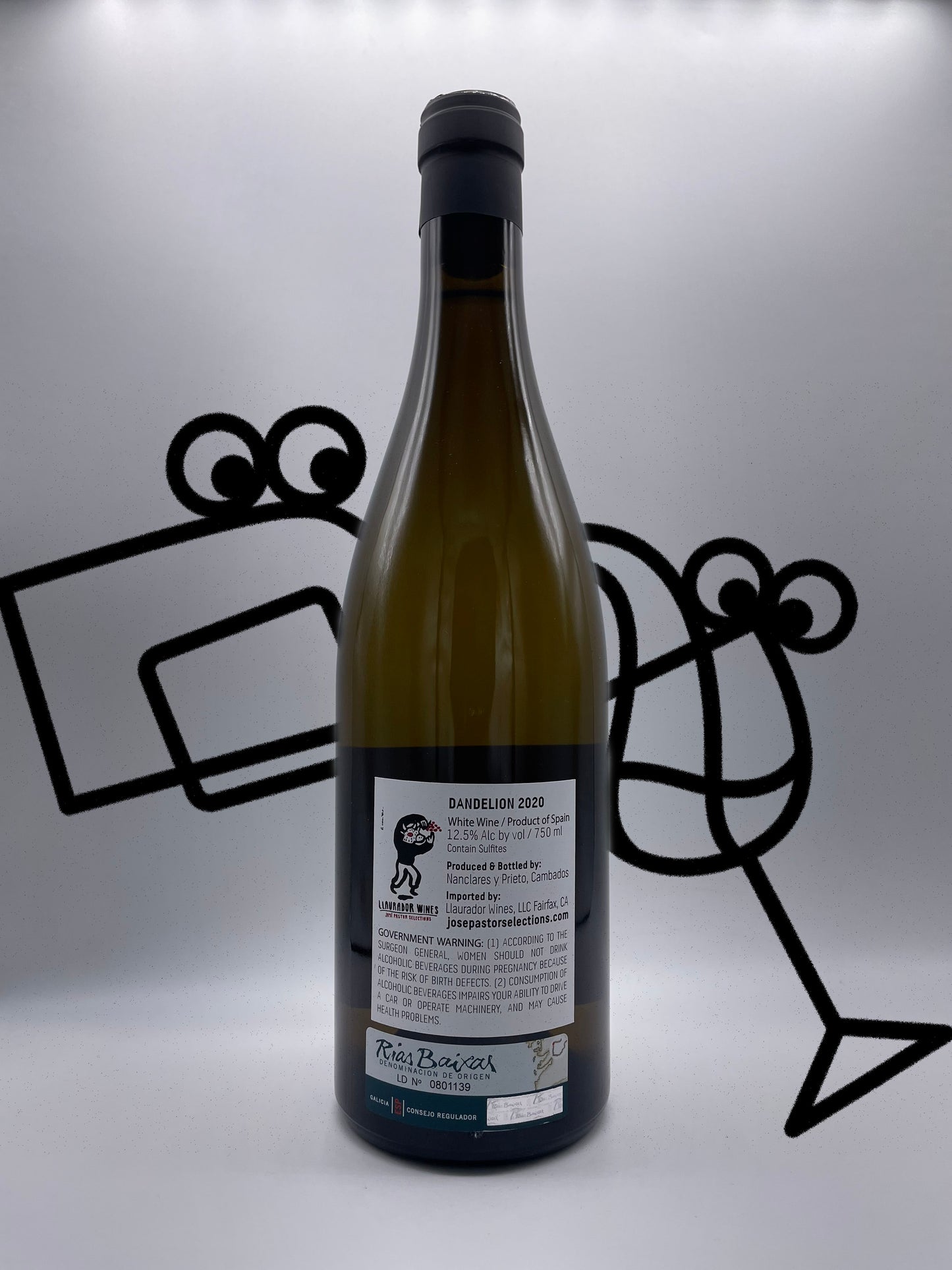 Nanclares Y Prieto 'Dandelion' Albarino 2022 Galicia, Spain - Williston Park Wines & Spirits