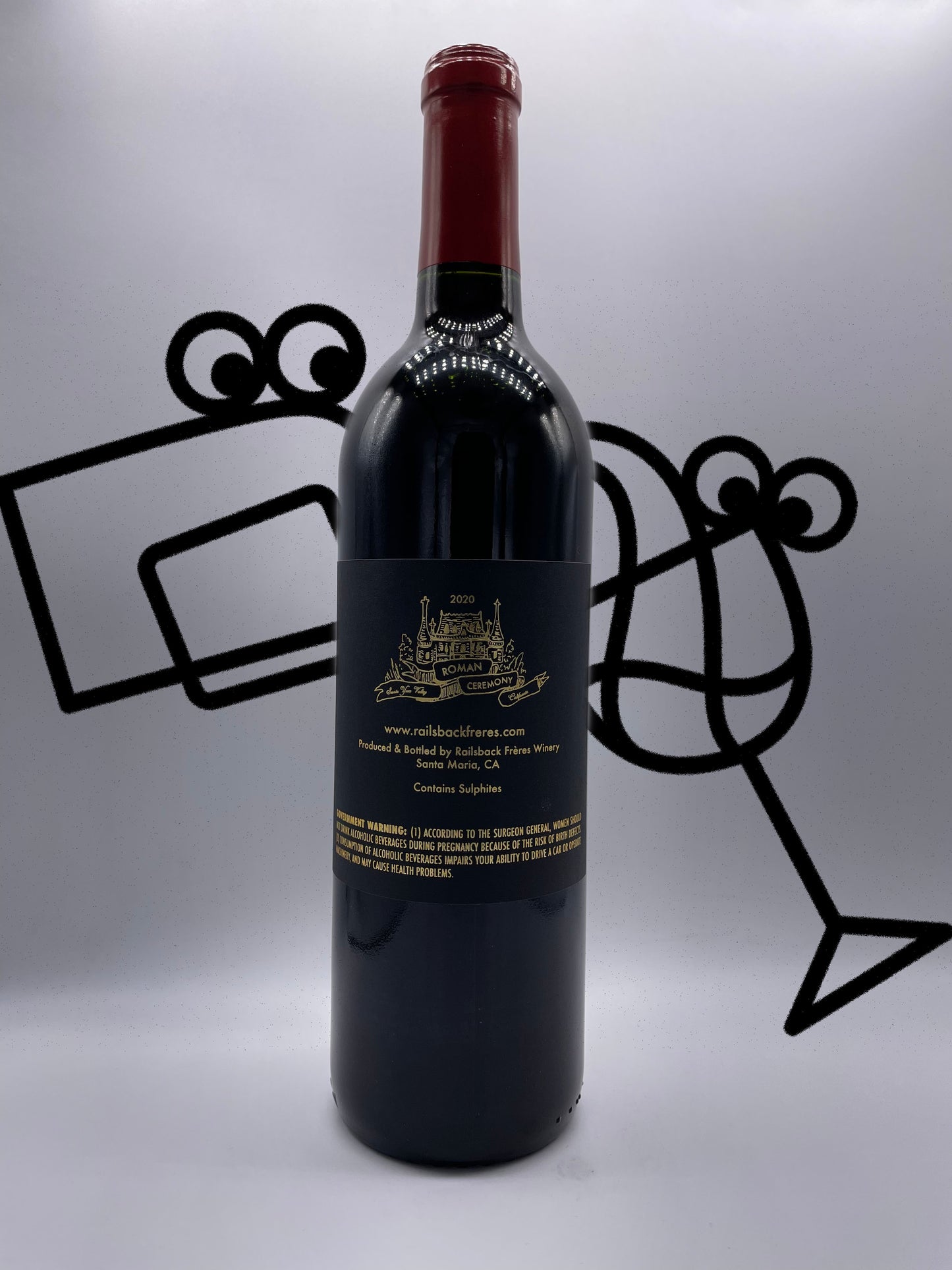 Railsback Freres 'Roman Ceremony' Cabernet Sauvignon 2020 Santa Ynez Valley, California - Williston Park Wines & Spirits