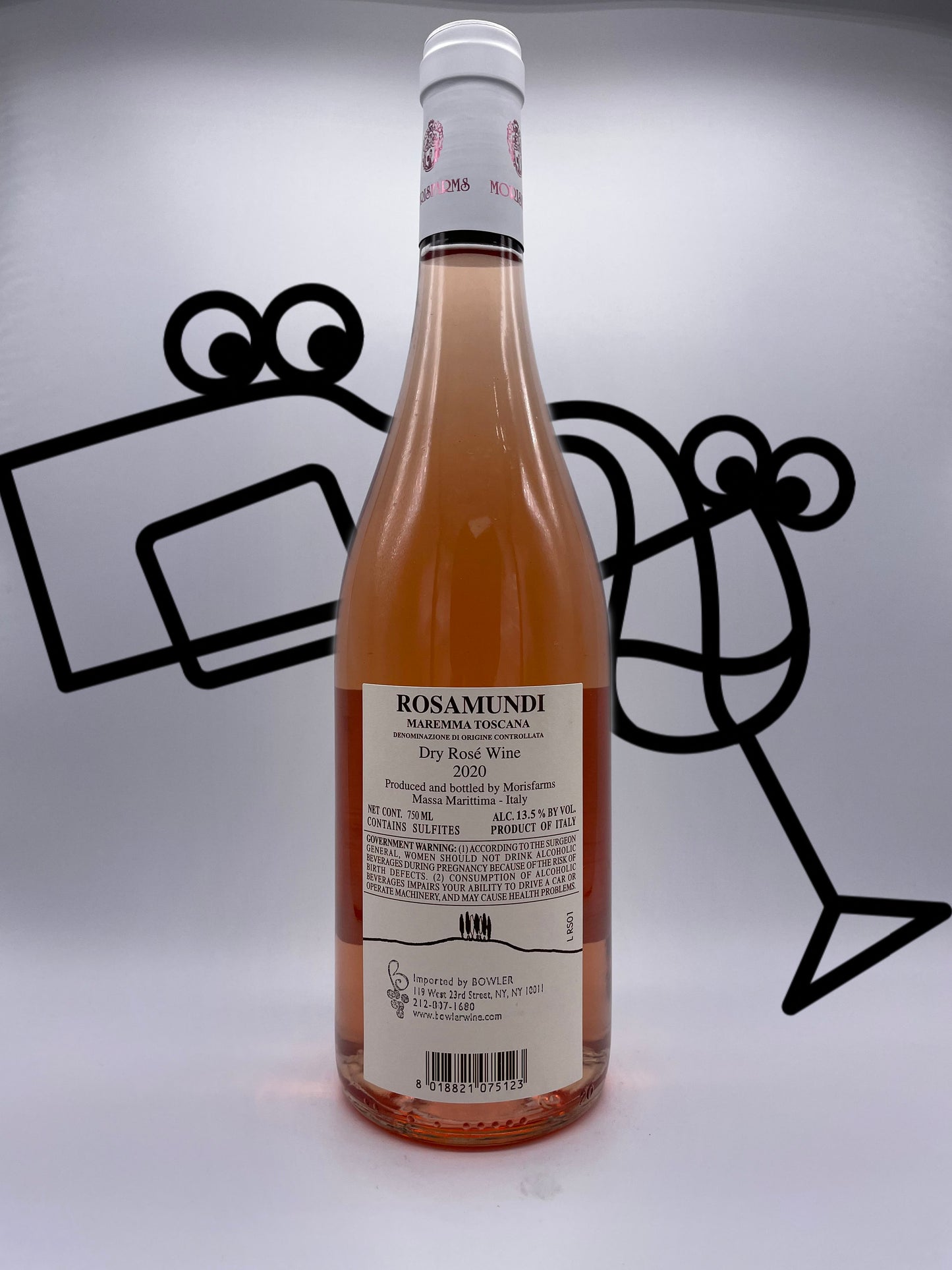 Morisfarms 'Rosamundi' Rosato Tuscany, Italy - Williston Park Wines & Spirits