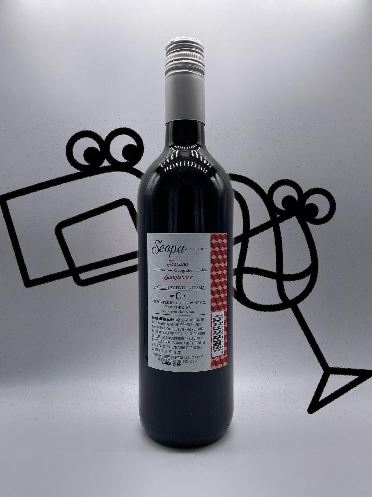 Scopa Sangiovese Friuli, Italy - Williston Park Wines & Spirits