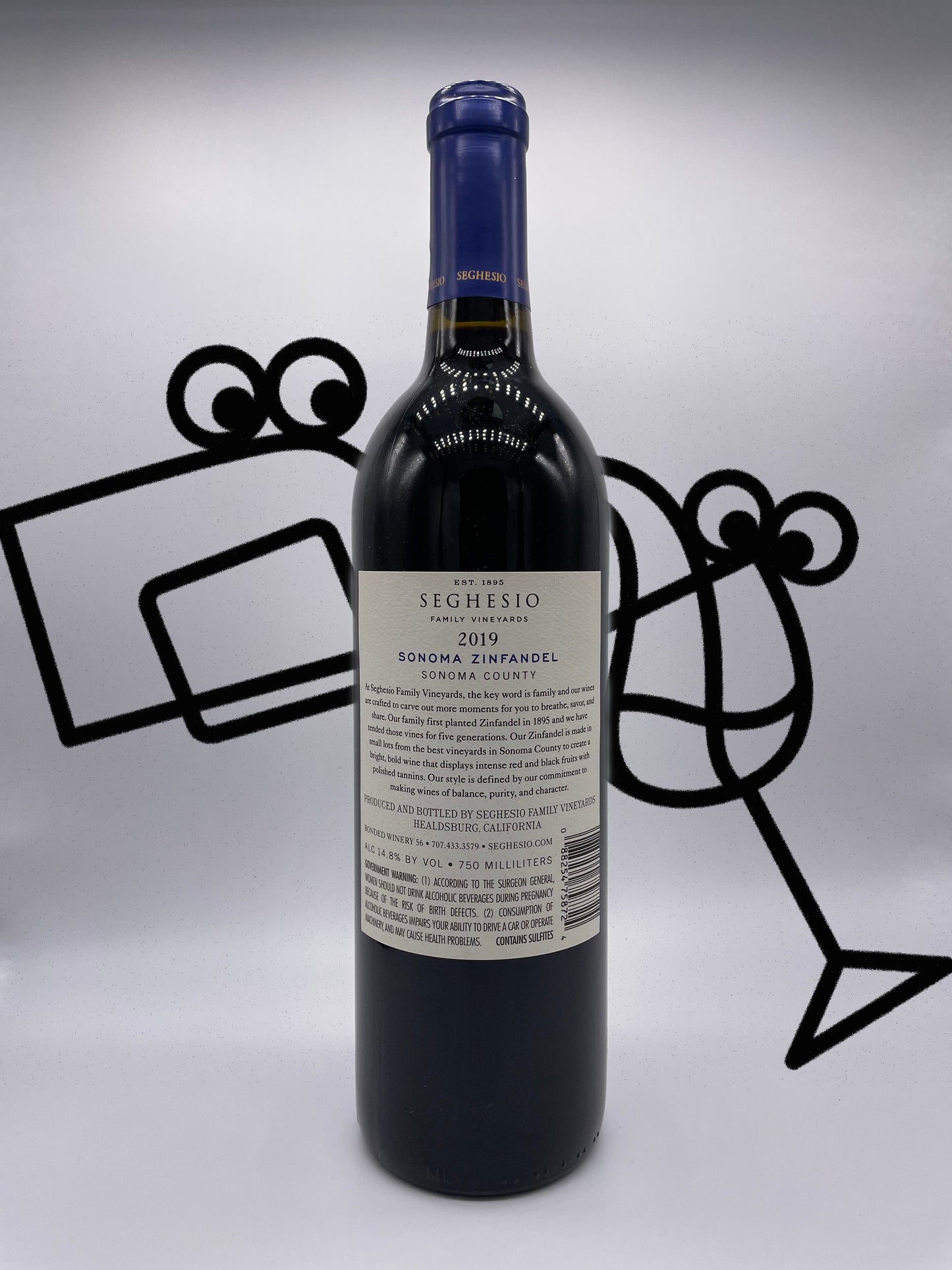 Seghesio Zinfandel Sonoma, California - Williston Park Wines & Spirits