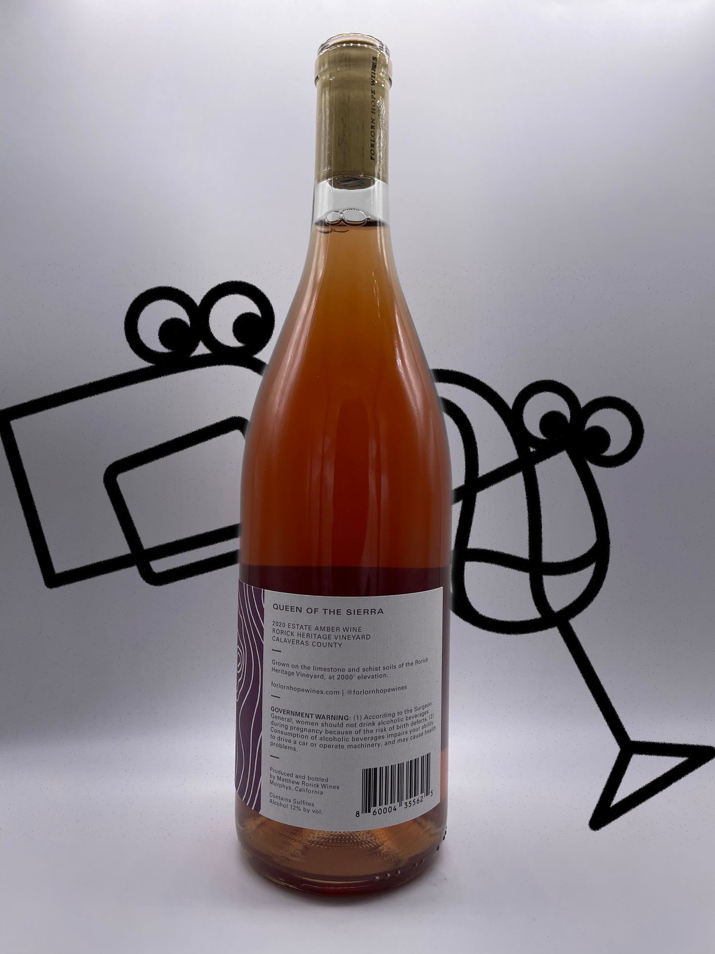 Forlorn Hope 'Queen of the Sierra' Amber 2020 - Williston Park Wines & Spirits