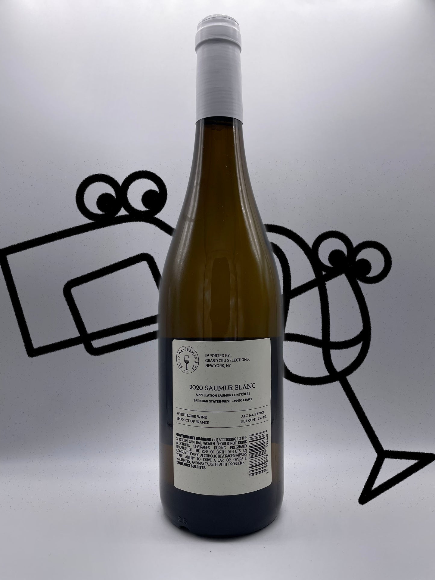 Brendan Stater-West Saumur Blanc 2020 Loire Valley, France - Williston Park Wines & Spirits