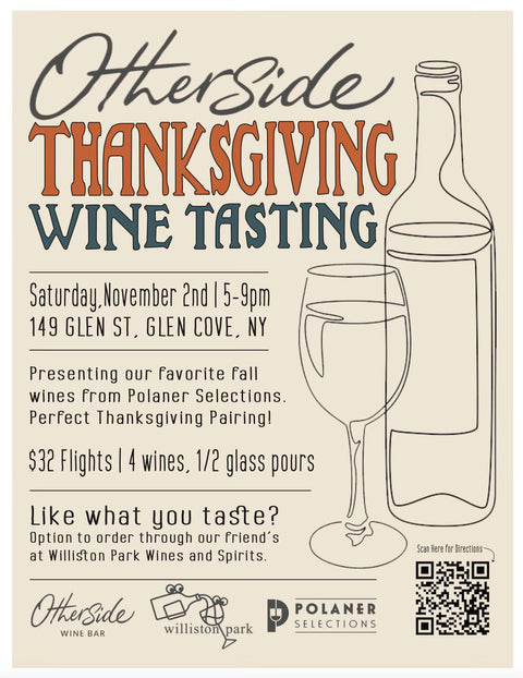 Otherside Thanksgiving Wines