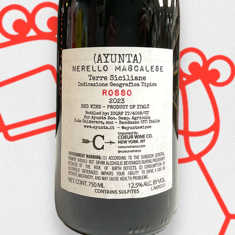 Ayunta 'Nerello Mascalese Rosso' 2023 Sicily, Italy - Williston Park Wines & Spirits