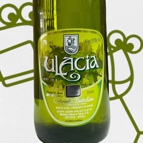 Ulacia 2022 2022 Txakolina, Spain - Williston Park Wines & Spirits