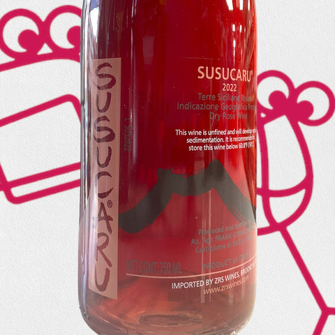 Frank Cornelissen 'Susucaru Rosé' 2022 Sicily, Italy - Williston Park Wines & Spirits