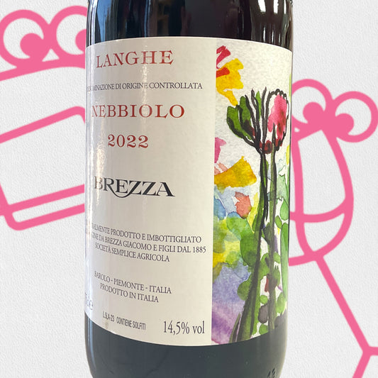 Brezza Langhe Nebbiolo 2022 Piedmont, Italy - Williston Park Wines & Spirits