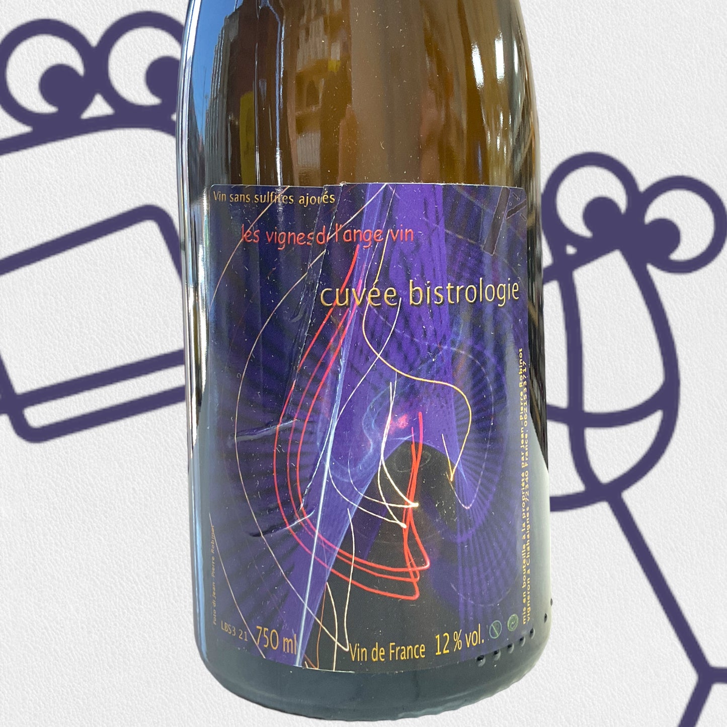 Jean-Pierre Robinot - Les Vignes de l'Ange Vin 'Cuvee Bistrologie' 2021 Loire Valley, France - Williston Park Wines & Spirits