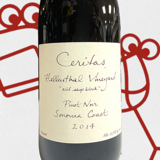 Ceritas Hellenthal Vineyard 'Old Shop Block' Pinot Noir 2014 Sonoma, California - Williston Park Wines & Spirits