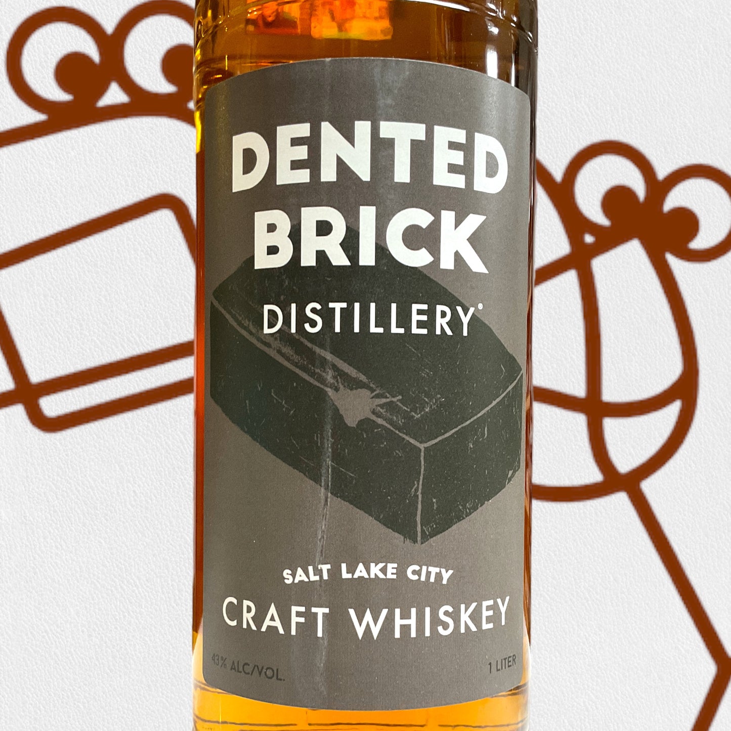 Dented Brick Premium Craft Whiskey 1L - Williston Park Wines & Spirits