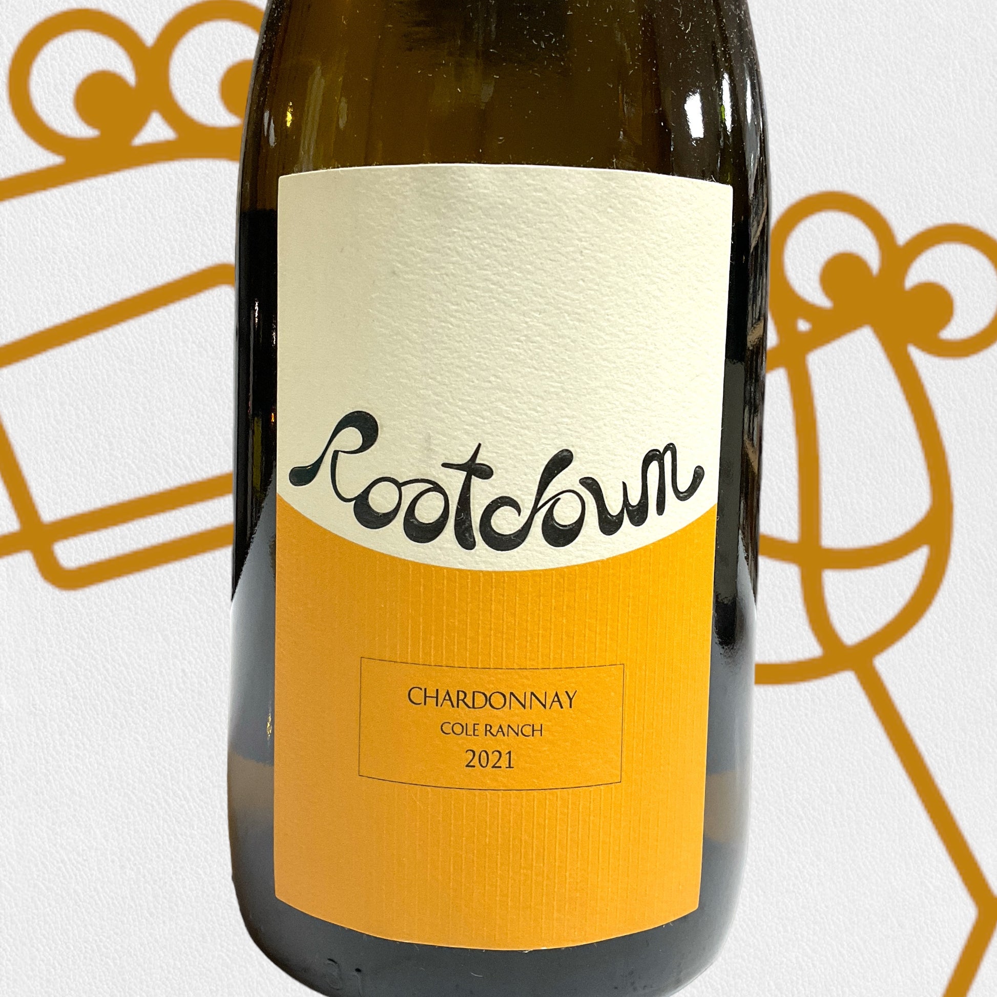 Rootdown 'Cole Ranch Vineyard' Chardonnay 2021 Mendocino, California - Williston Park Wines & Spirits