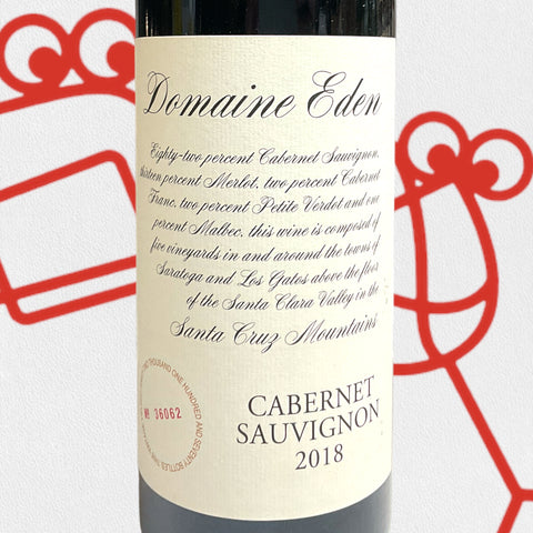 Domaine Eden Cabernet Sauvignon 2018 Santa Cruz Mountains, California - Williston Park Wines & Spirits