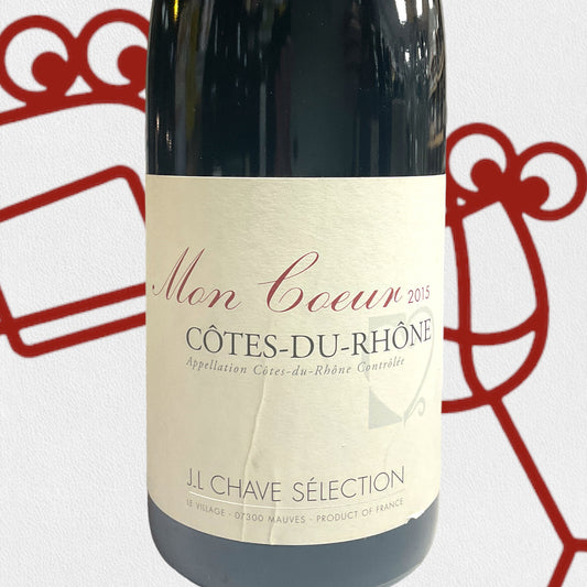 J.L. Chave Sélection 'Mon Coeur' 2015 Côtes du Rhône, France - Williston Park Wines & Spirits