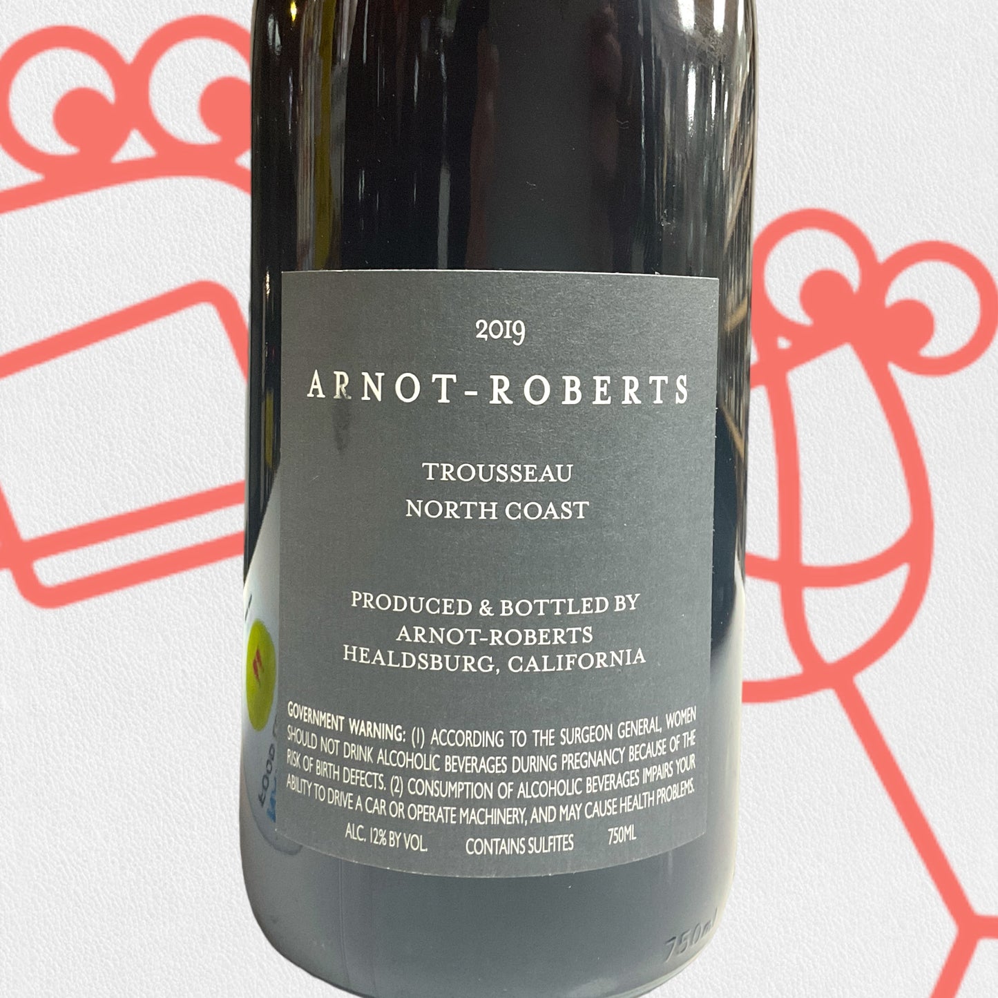 Arnot-Roberts 'North Coast' Trousseau 2019 California - Williston Park Wines & Spirits