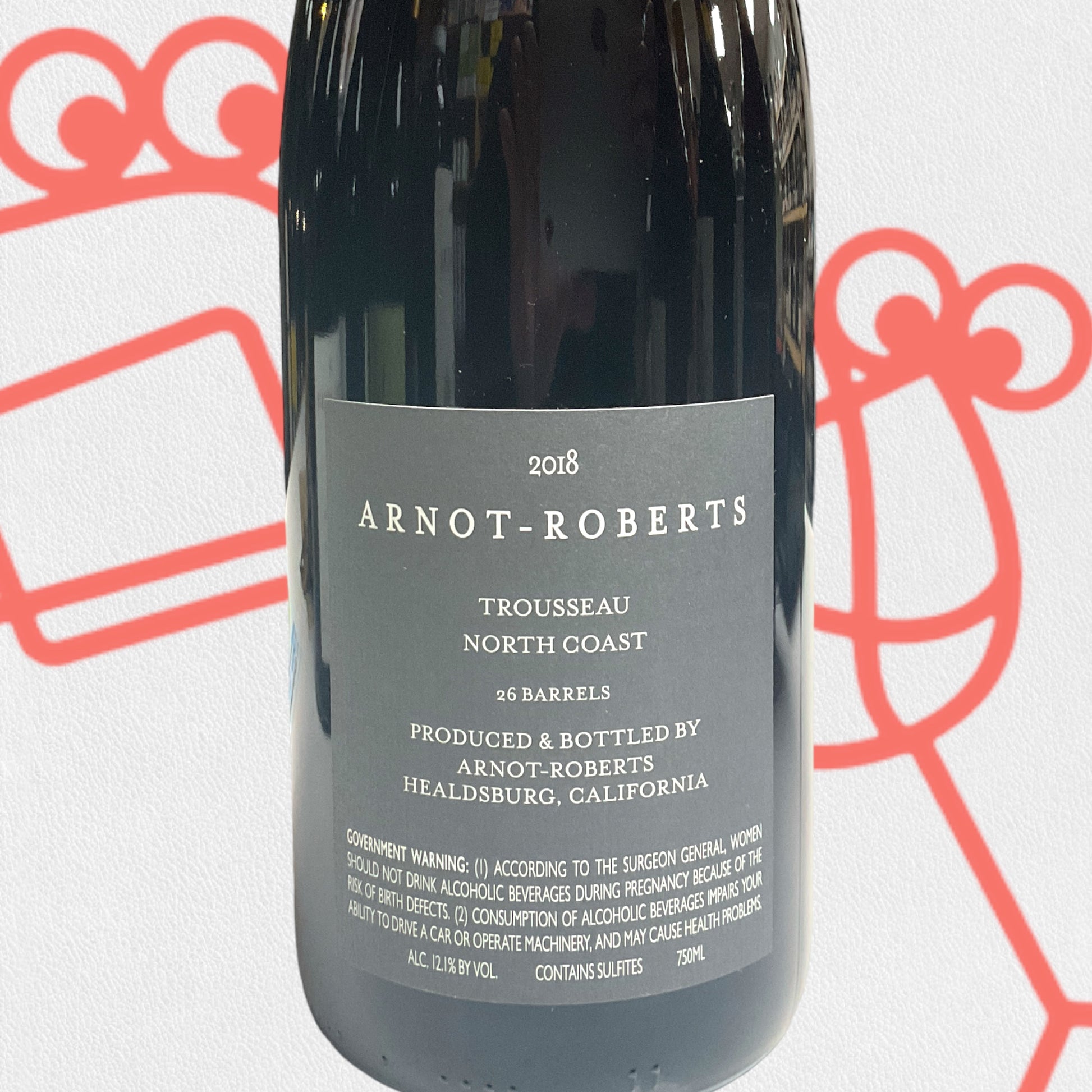 Arnot-Roberts 'North Coast' Trousseau 2018 California - Williston Park Wines & Spirits