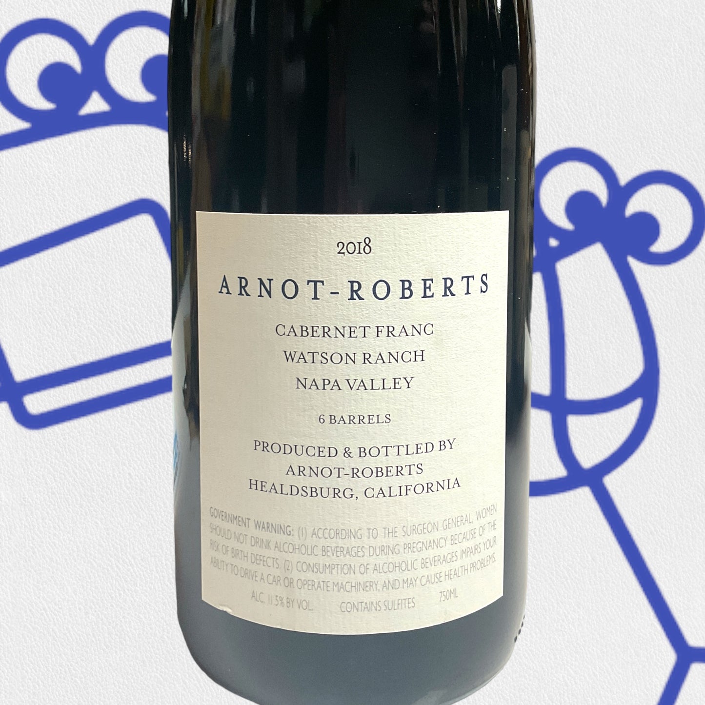 Arnot-Roberts 'Watson Ranch' Cabernet Franc 2018 California - Williston Park Wines & Spirits
